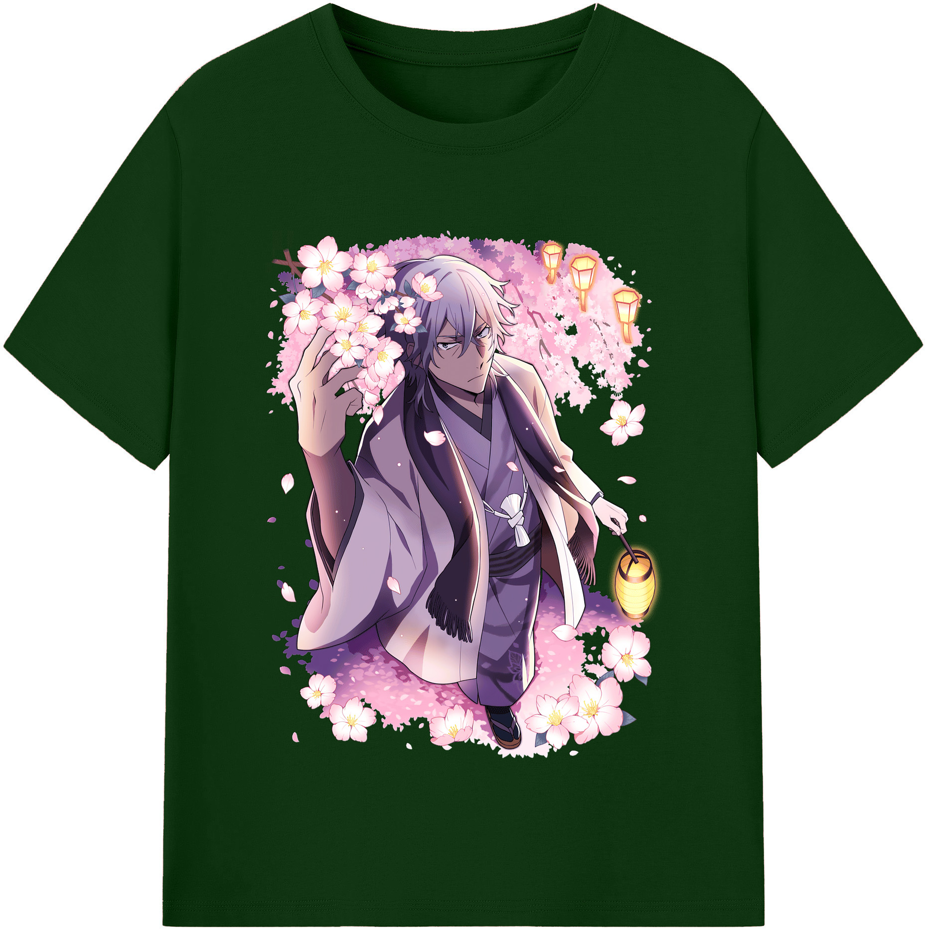 （画像用） 文豪ストレイドッグス Bungo Stray Dogs 綿100％半袖Tシャツ（フロントプリント）